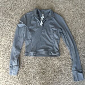 Lululemon Ready to Rulu Cropped Half Zip